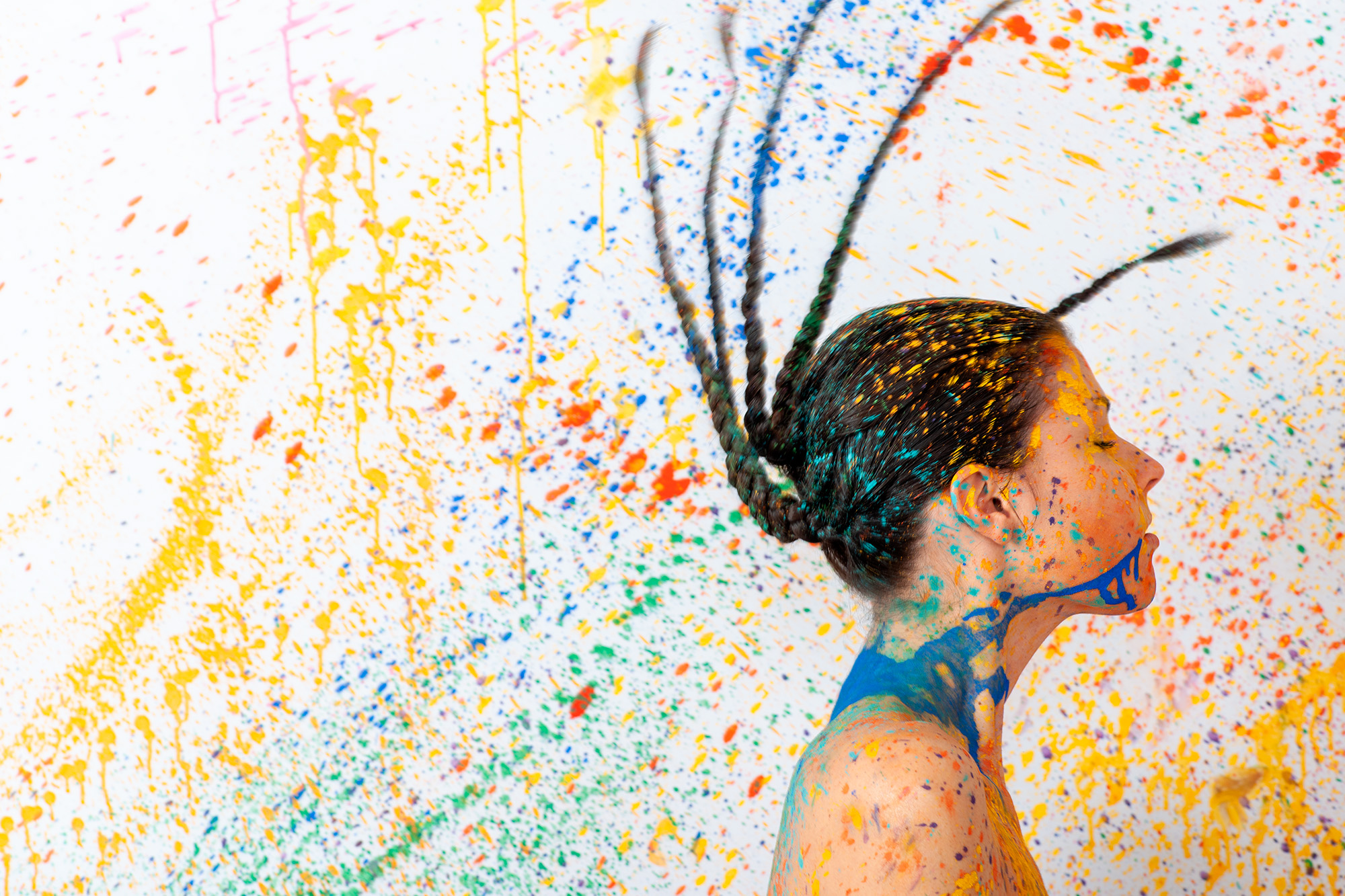 Action painting 1 serie 6