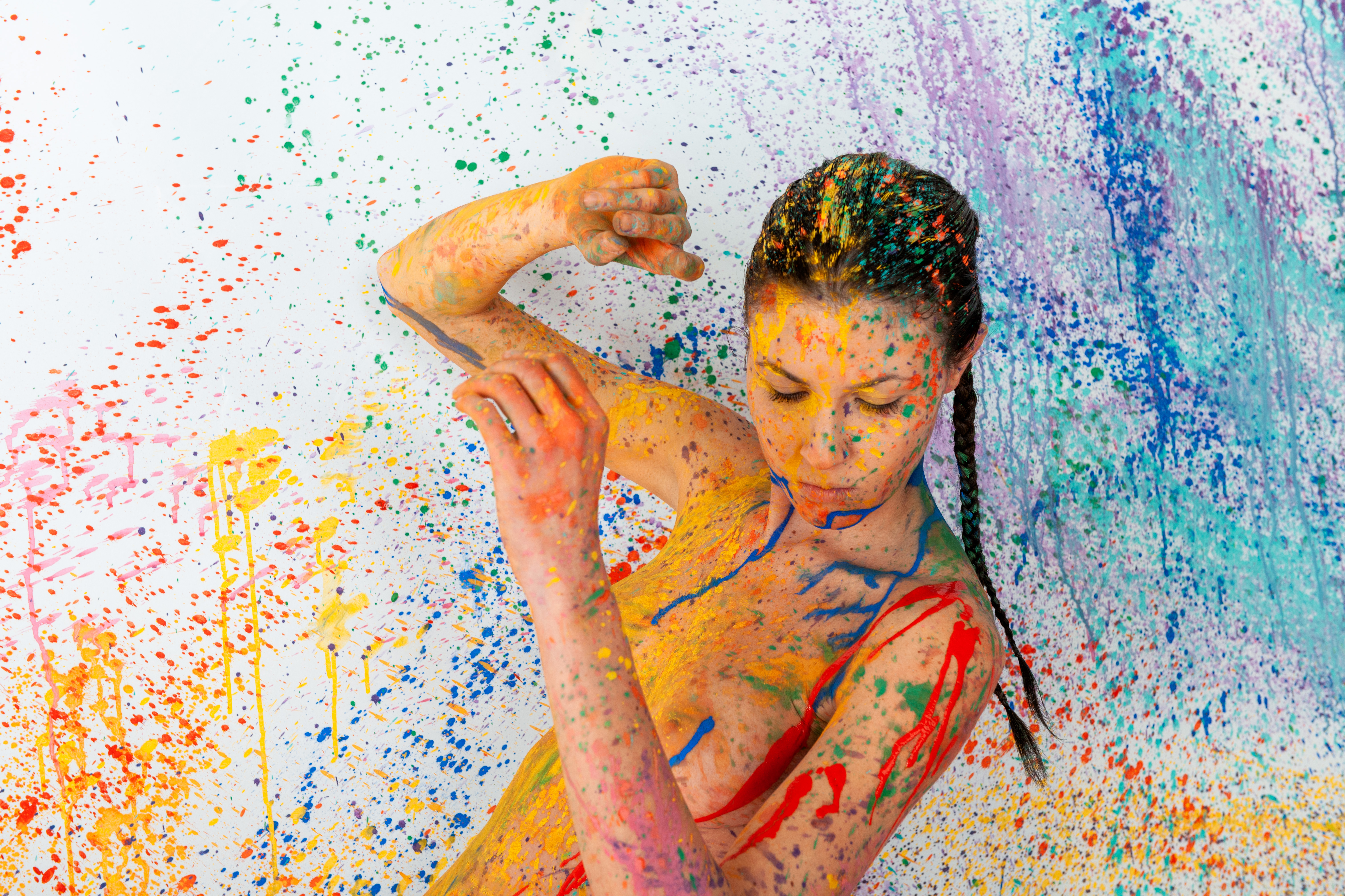 Action painting 1 serie 7